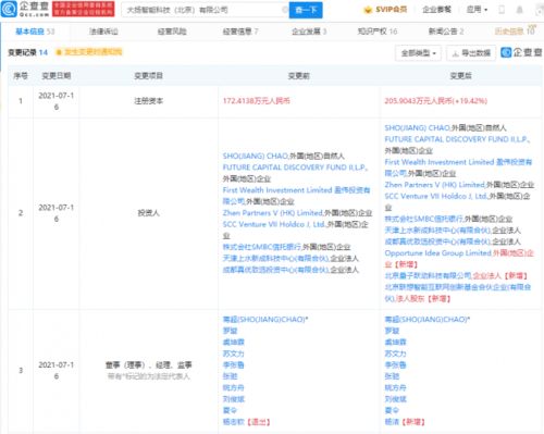 字节跳动投资大扬智能科技，深化软件开发领域布局